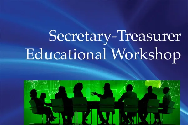 Secretary-Treasurer Educational Workshop Manual
